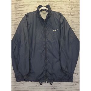 VTG 90's Nike‎ Lined Windbreaker Mens XL(see Measurements In Photos) Full Zip